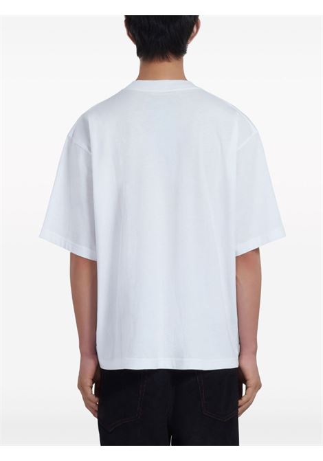 logo t-shirt man white MARNI | HUMU0223P1 USCS87LOW01